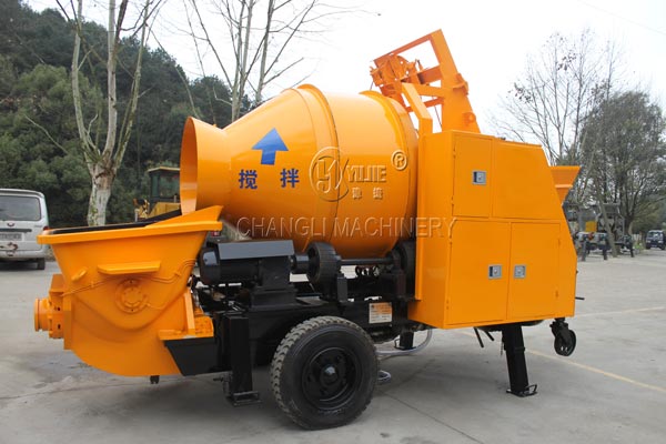 concrete mixer pump