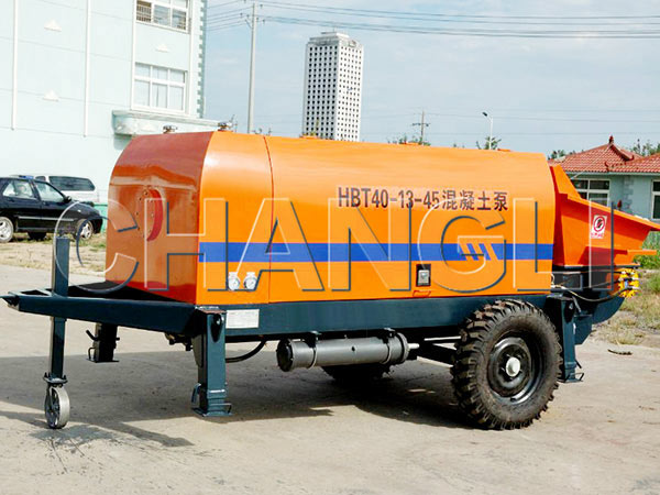 HBT electric concrete pump for sale