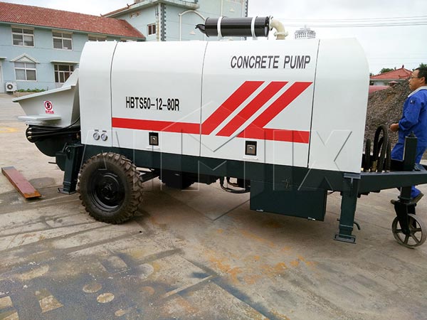 ready mix concrete pump