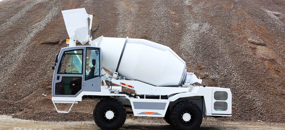 Aimix self loading mobile concrete mixer