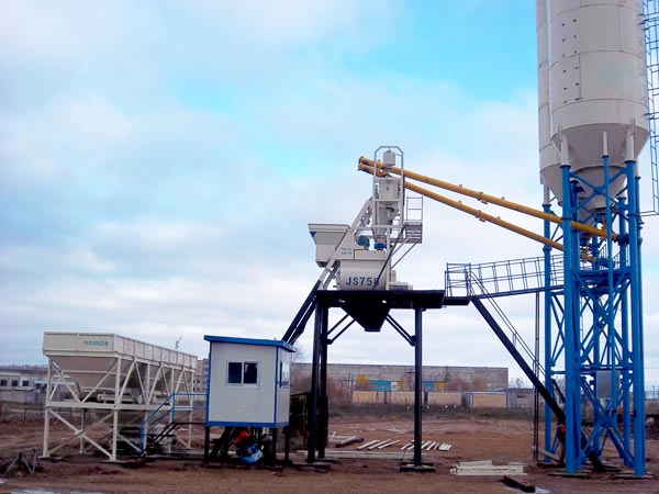 hopper type of concrete batching plant for sale