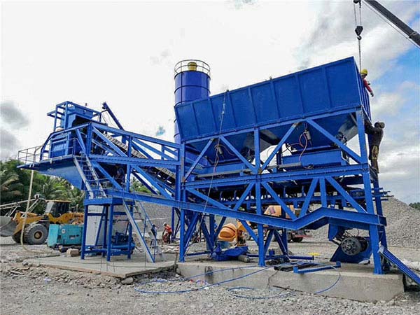 Mobile Concrete Mixing Plant in Philippines