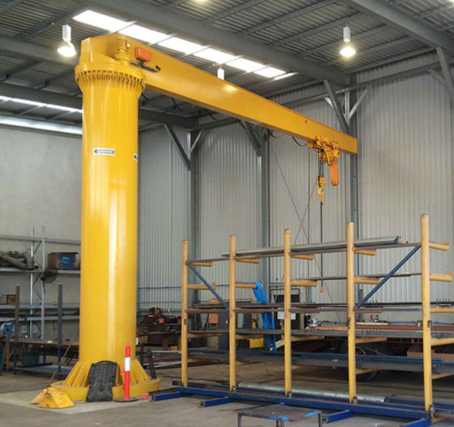 pillar mounted jib crane