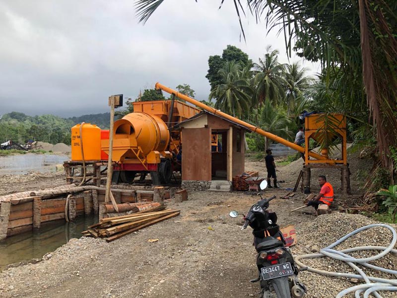 portable concrete plant