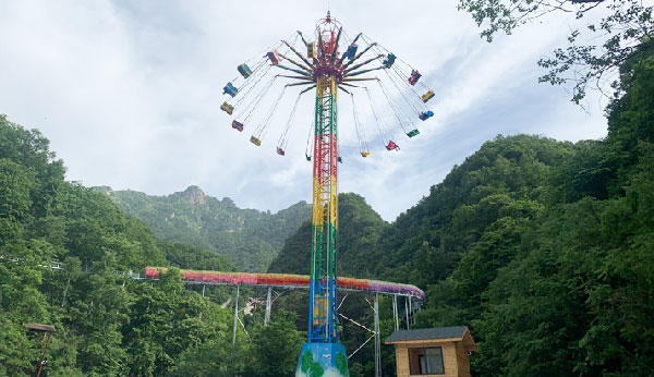 thrill swing tower ride