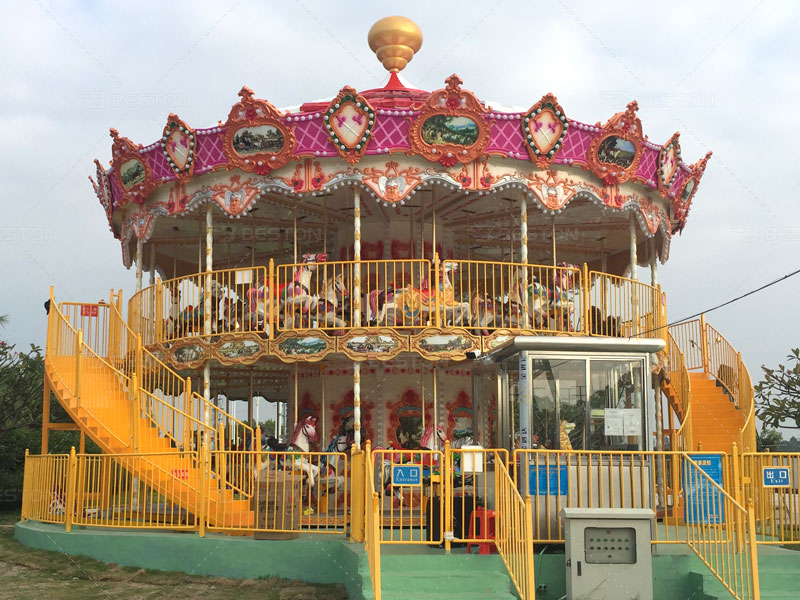 how much does it cost to buy a double carousel?